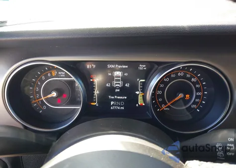 2021 Jeep Wrangler Unlimited Sport S 4X4 z USA, uszkodzony, nr VIN 1C4HJXDG9MW510169